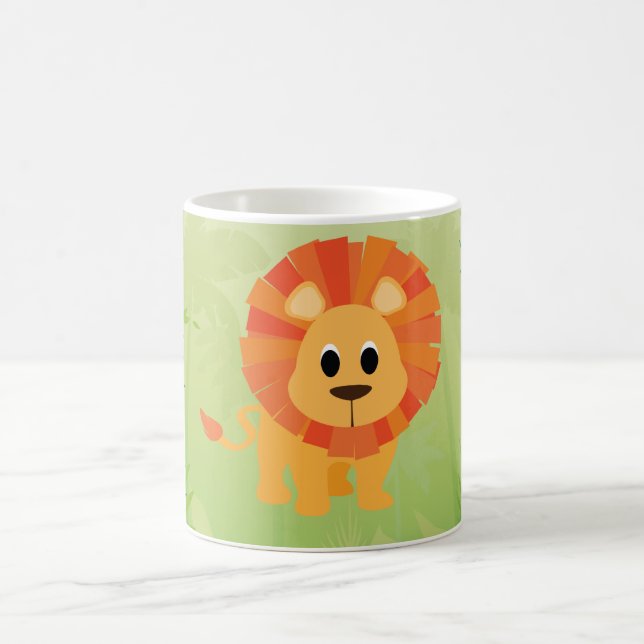 Cute Lejon Kaffemugg (Center)