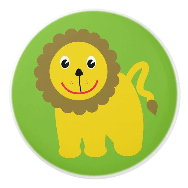 Cute lejon knopp (Framsidan)
