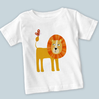 Cute Lejon Safari Animal T Shirt