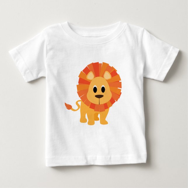 Cute Lejon T-Shirt (Framsida)