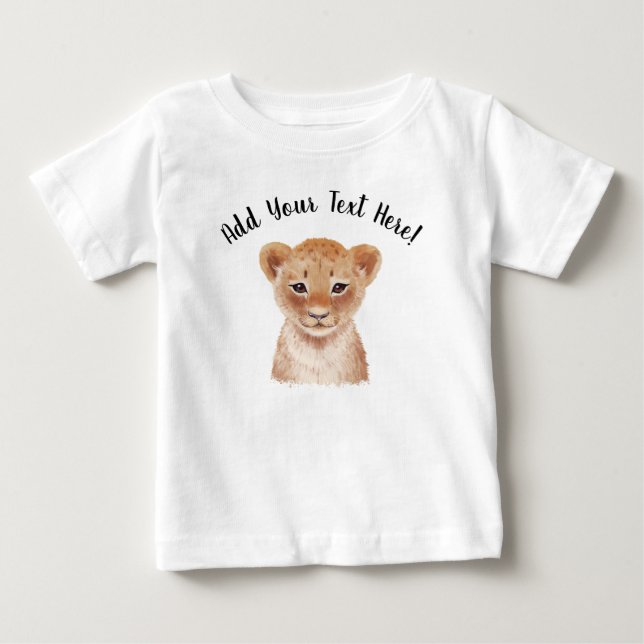 Cute Lejona Unge-Personligen  T Shirt (Framsida)