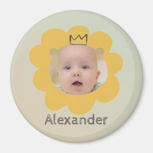 Cute Lejonare Baby Bild Magnet