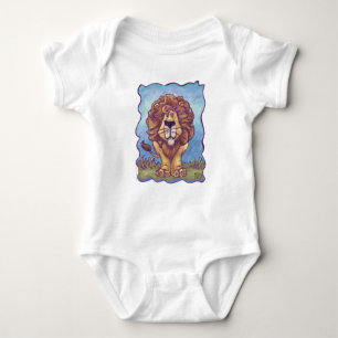 Cute Lejonare Baby Jersey Bodykostym T Shirt