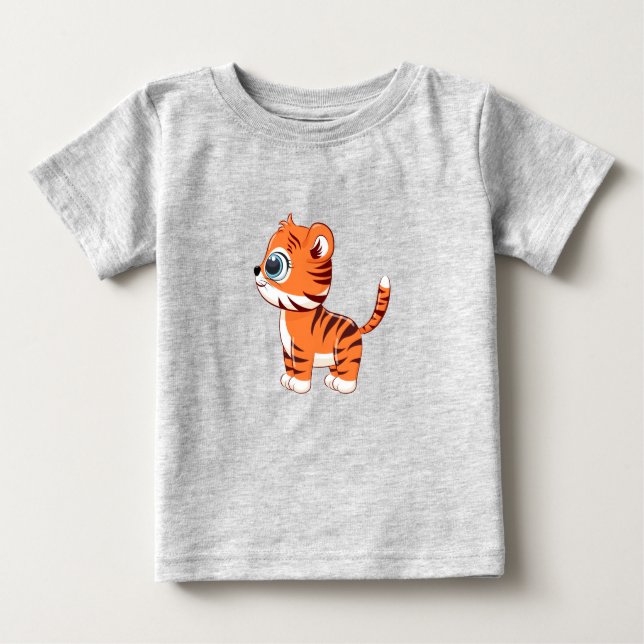 Cute Lejonare Baby T-Shirt (Framsida)