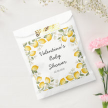 Cute Lemon Citrus Fruit Summer Baby Shower