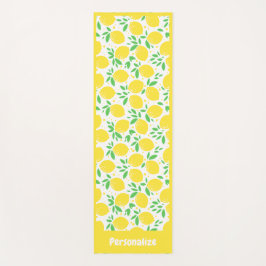 Cute Lemon Mönster Fruit Orchard Zen Yoga Namaste