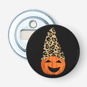 Cute Leopard Hat Pumpkin Flasköppnare