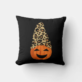 Cute Leopard Hat Pumpkin Kudde