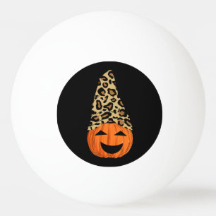 Cute Leopard Hat Pumpkin Pingisboll
