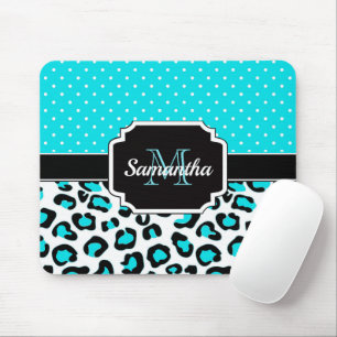 Cute Leopard Skriv ut Musmatta