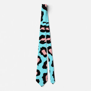 Cute Leopard Skriv ut Slips