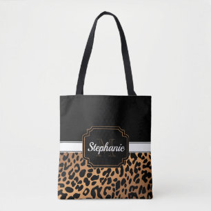 Cute Leopard Skriv ut Tygkasse