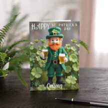 Cute Leprechaun Beer-St patrick's day