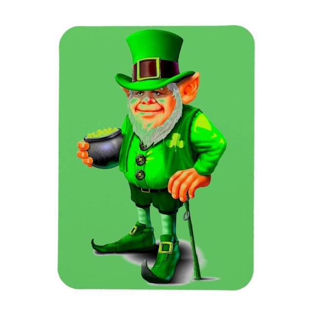 CUTE LEPRECHAUN magnet (Vertikal)