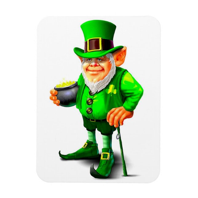 CUTE LEPRECHAUN-magnet Magnet (Vertikal)