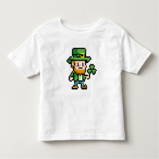 Cute Leprechaun Shamrock Lucky Patrick's Day T Shirt