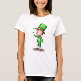 Cute leprechaun St. Patrick's Day T Shirt