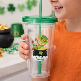 Cute Leprechaun Take Away Mugg