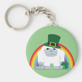 Cute Leprechaun Yeti Nyckelring