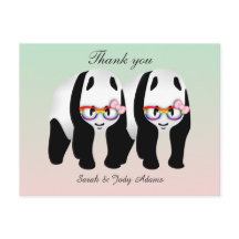 Cute Lesbisk Pandas Tack