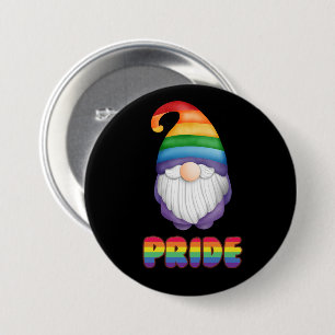 Cute LGBTQ-Pride Färgregat Knapp