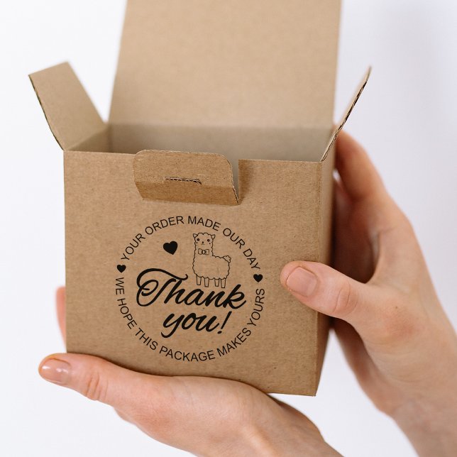 Cute Lhama Tack Stämpel (Skapare uppladdad)