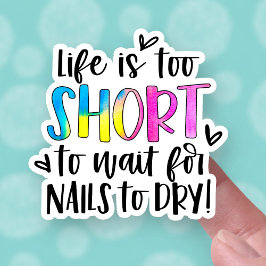 Cute Life är för Kort Nagel. Klistermärken