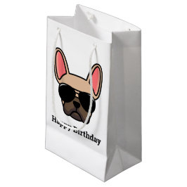 Cute Light Fawn Fransk Bulldog Ansikte Small Gift 