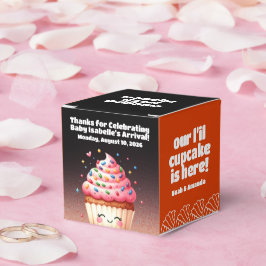 Cute L'il Cuptårta Sprinkles Baby Shower Välkommen Presentaskar