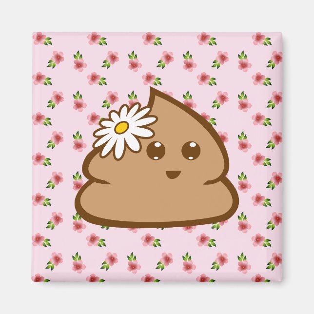 Cute Lil Poo Magnet (Framsidan)