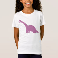 Cute Lila Dinosaur
