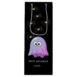Cute Lila Google Ögon Ghost: Spooky & Whimsical