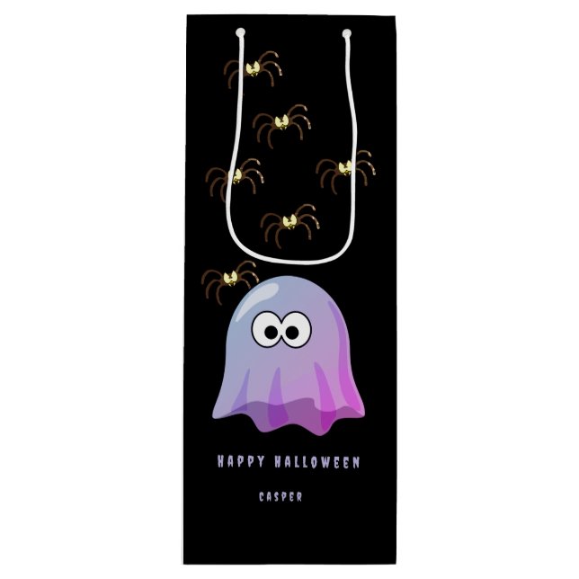 Cute Lila Google Ögon Ghost: Spooky & Whimsical (Framsidan)