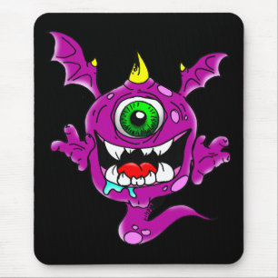 Cute Lila People Eater Monster Musmatta