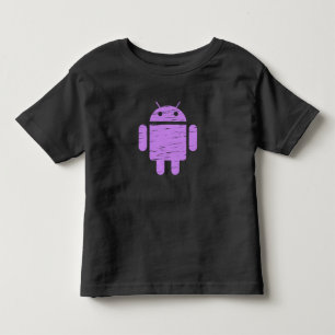 Cute Lila Robot T Shirt
