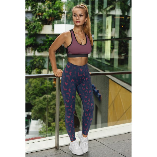 Cute Lila Workout Yoga Tight Leggings (Skapare uppladdad)