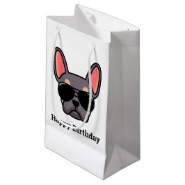 Cute Lilac Tan Fransk Bulldog Ansikte Small Gift B