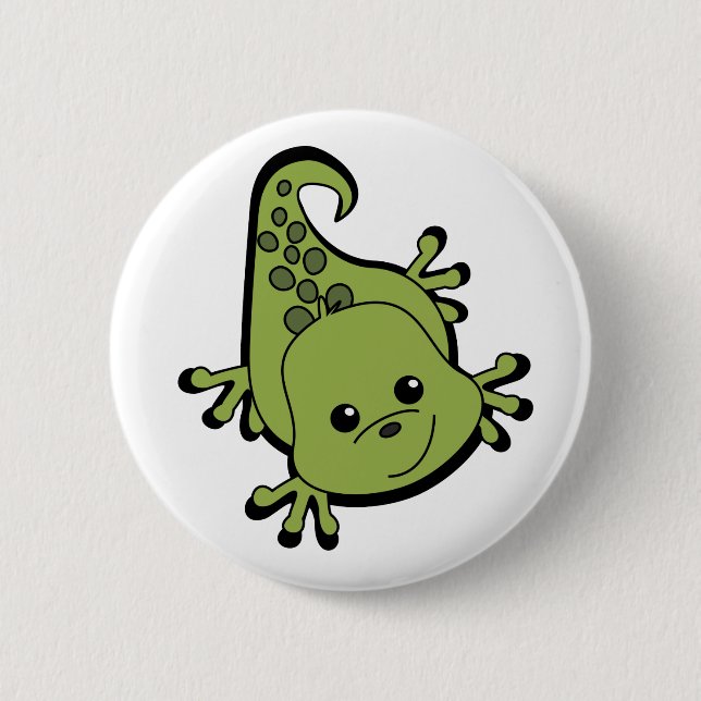 Cute Lil'Lizard Knapp (Framsida)