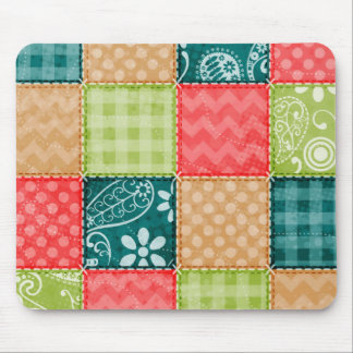 Cute Lime Green, Turkos och Scarlet Red Musmatta