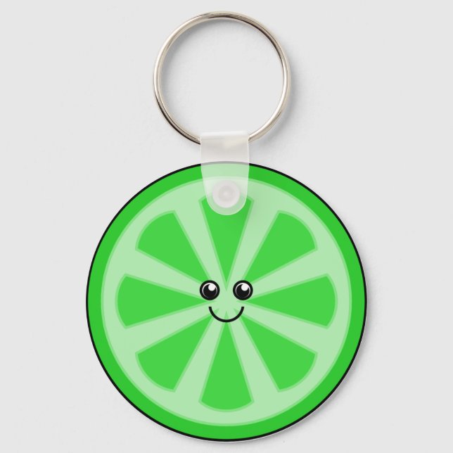 Cute Lime Nyckelring (Framsida)