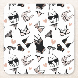 Cute Lingerie Papprare Underlägg