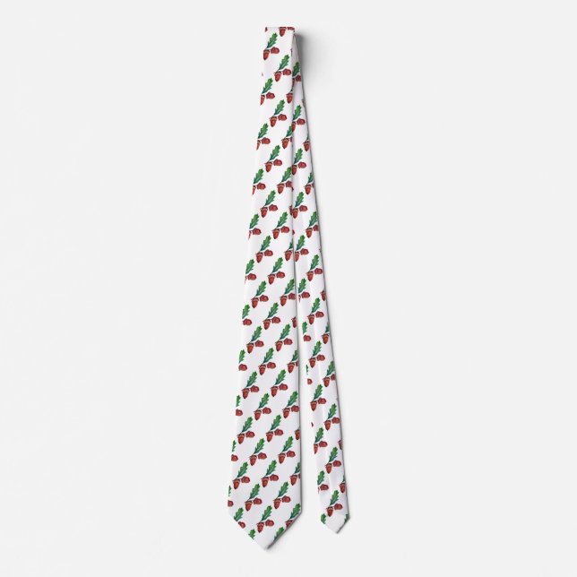 Cute Little Acorns teckning Fall Tie Slips (Framsida)