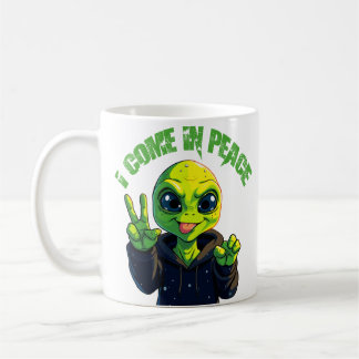 cute little alien, der kleine ausserirdische kaffemugg