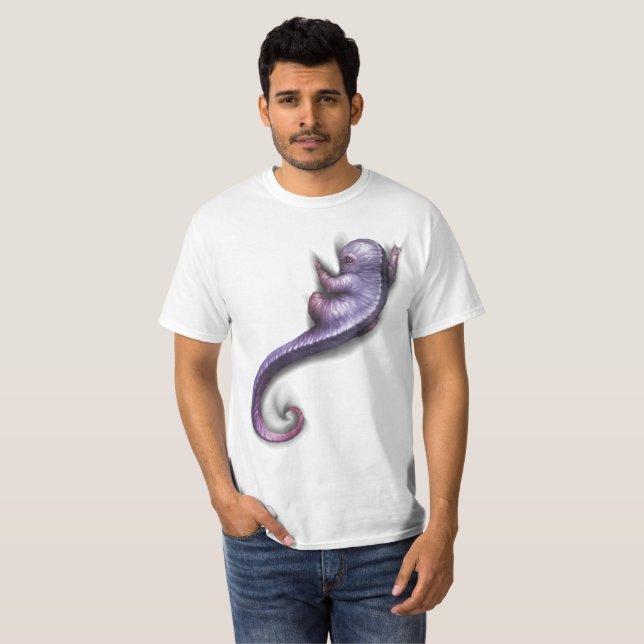 Cute little alien hatchling t shirt (Hel framsida)