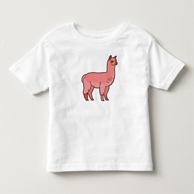 Cute little alpaca t shirt (Framsida)