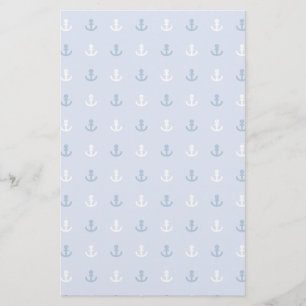 Cute Little Anchor Mönster Brevpapper