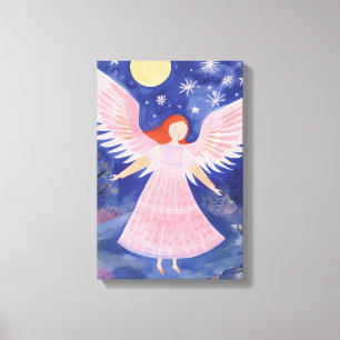 Cute Little Angel Canvastryck