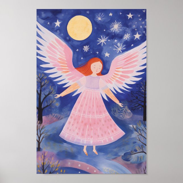 Cute Little Angel Poster (Framsidan)