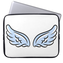Cute Little Angel Vingar Laptop Fodral