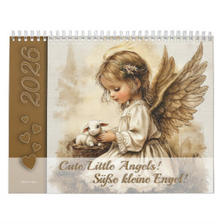 Cute Little Änglar - Süße kleine Engel 2026 Kalender